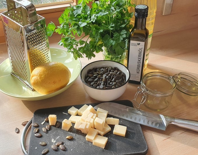 Kürbiskern-Pesto